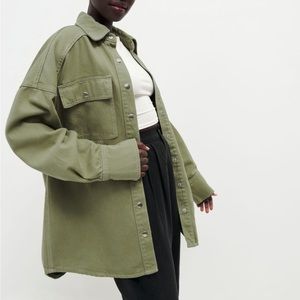 NWT Reformation Ace Oversized Shirt Jacket
